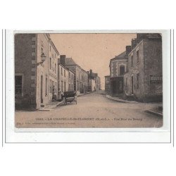 LA CHAPELLE-st-FLORENT : une rue du bourg - tres bon etat