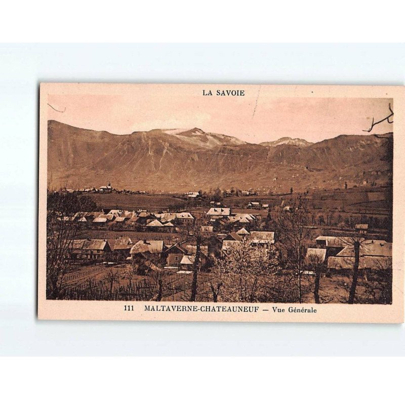 MALTAVERNE CHATEAUNEUF : Vue générale - très bon état