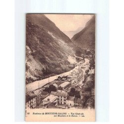 Vue générale sur Moutiers et le Doron - très bon état