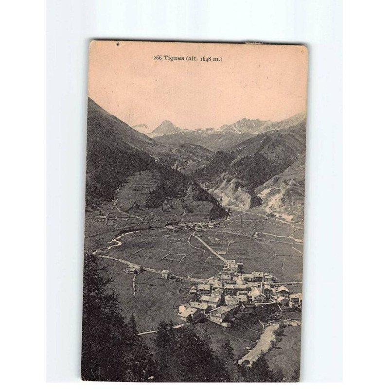 TIGNES : Vue générale - état