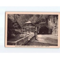 SAINT CHRISTOPHE LA GROTTE : Le Chalet Hôtel F. Bellat - très bon état