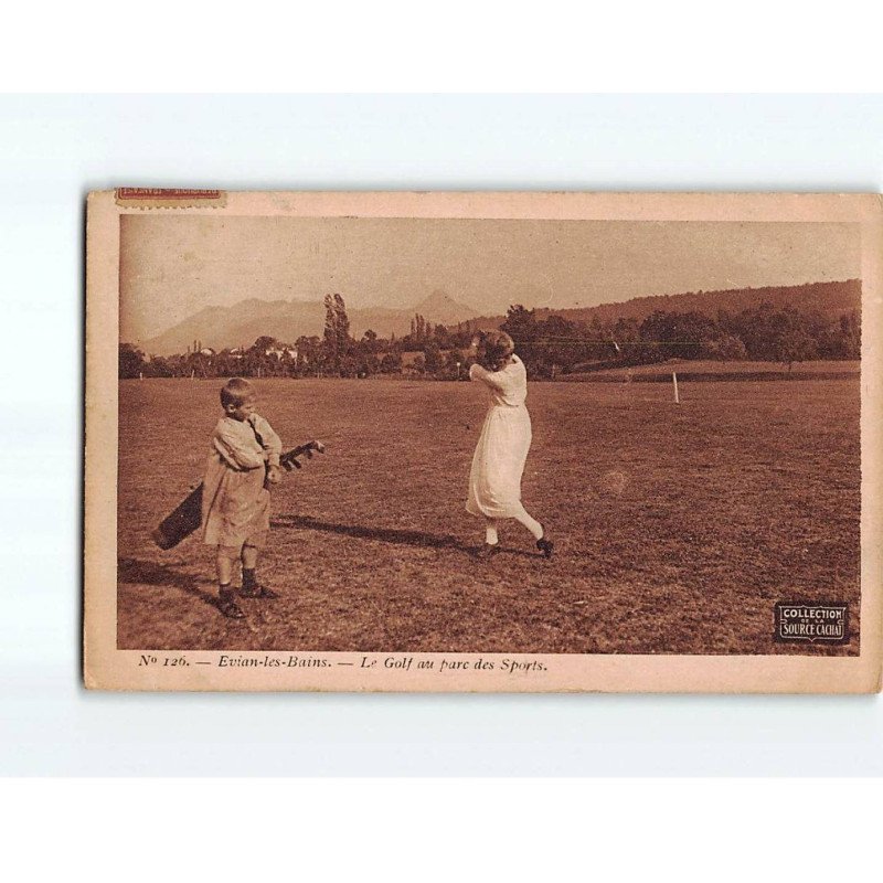 EVIAN LES BAINS : Le golf au parc des Sports - état