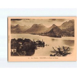 TALLOIRES : Vue générale et le Massif des Bauges - très bon état