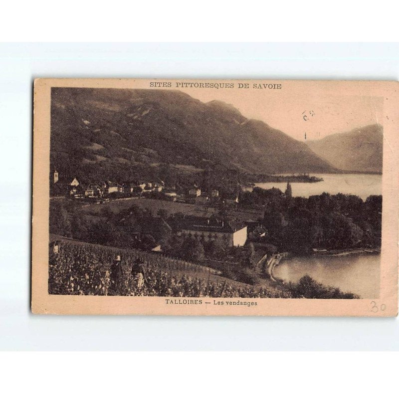 TALLOIRES : Les Vendanges - état