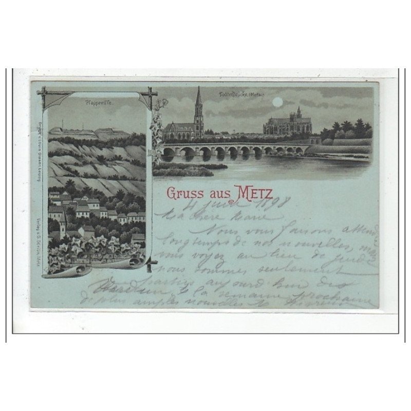 METZ : gruss aus metz - tres bon etat