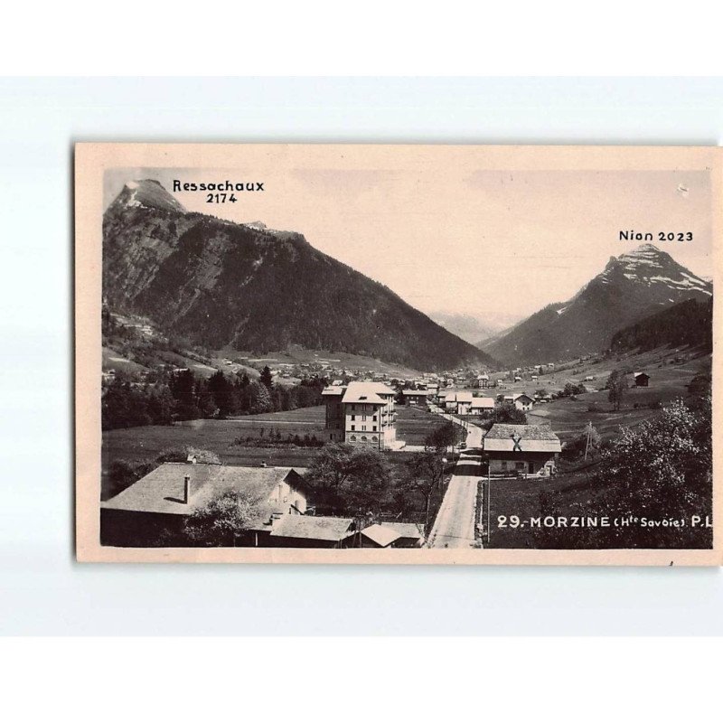 MORZINE : Vue générale - état