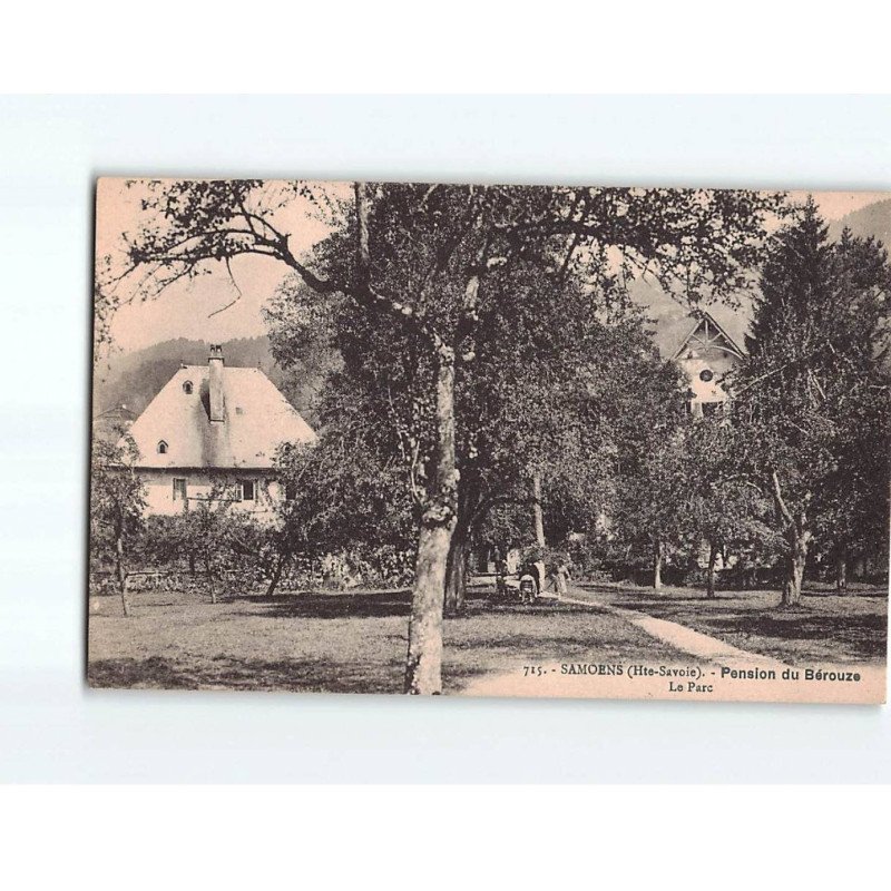 SAMOENS : Pension du Bérouze, le Parc - état