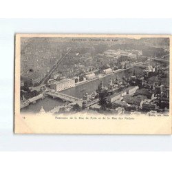 PARIS : Exposition Universelle 1900, Panorama de la rue de Paris et de la rue des nations - très bon état