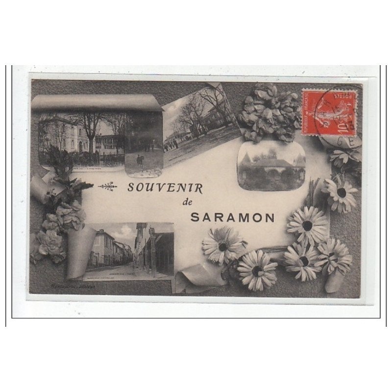 SARAMON : souvenir de saramon - tres bon état SARAMON : souvenir de saramon - tres bon état