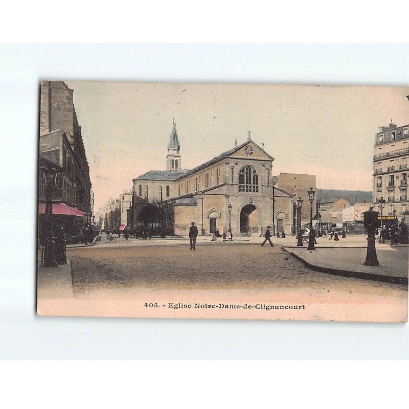 PARIS : Eglise Notre-Dame de Clignancourt - état
