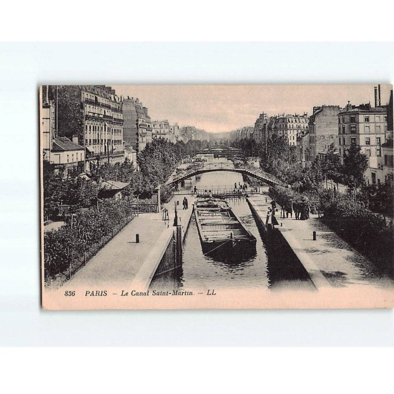 PARIS : Le Canal Saint-Martin - état