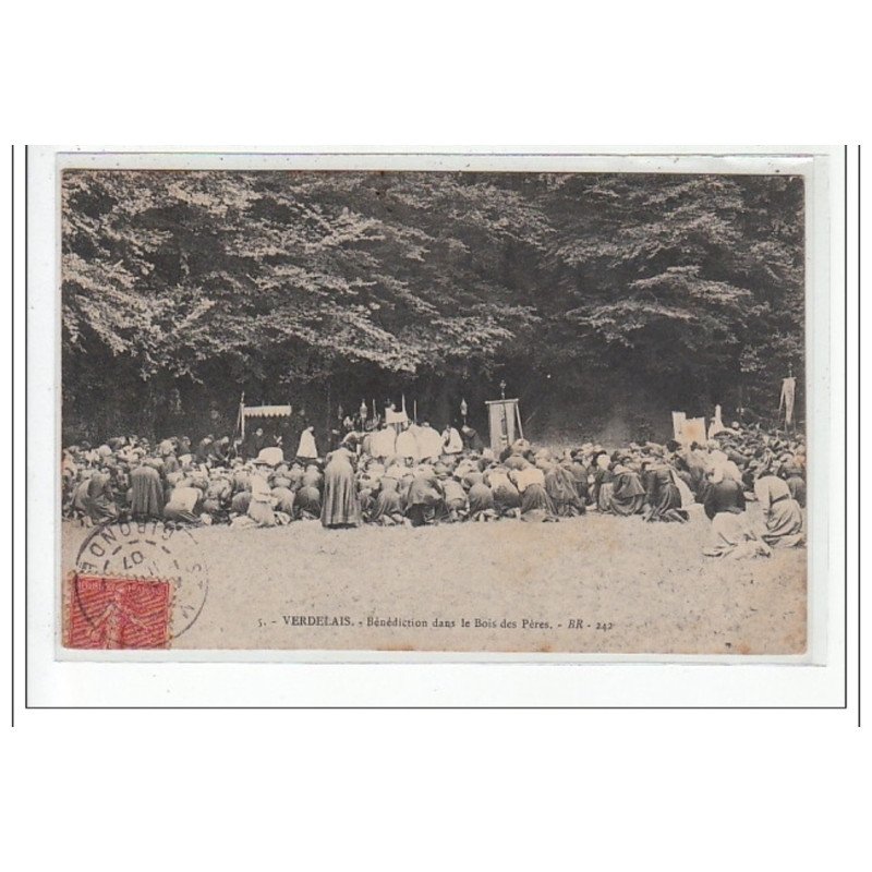 VERDELAIS : benediction dans le bois des peres - tres bon état VERDELAIS : benediction dans le bois des peres - tres bon état