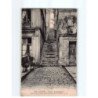 PARIS : Vieux Montmartre, Escalier du Passage Cottin encore éclairé à l'huile - très bon état