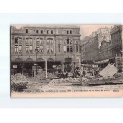 PARIS : Après les Inondations de 1910, L'Effondrement de la place du Havre - très bon état