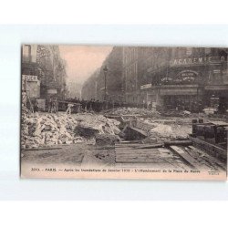 PARIS : Après les Inondations de 1910, L'Effondrement de la place du Havre - très bon état