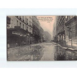 PARIS : Inondations 1910, La rue Saint-Dominique - très bon état