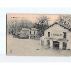 PARIS : Inondations 1910, les entrepôts de vins et spiritueux à Bercy - très bon état