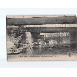 PARIS : Inondations 1910, Rue Proud'hon sous le P. la. M - état