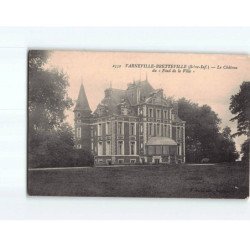 VARNEVILLE BRETTEVILLE : Le Château du "Fond de la Ville" - état ( Partiellement Décollée )