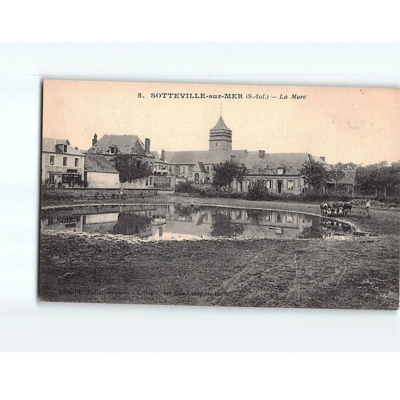 SOTTEVILLE SUR MER : La Mare - très bon état
