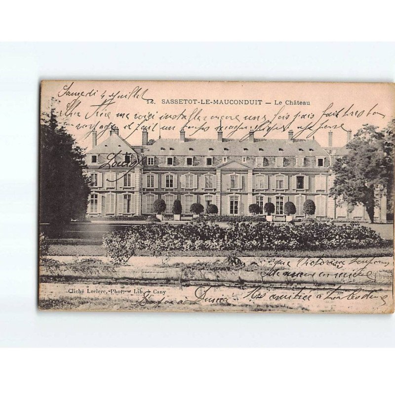 SASSETOIT LE MAUCONDUIT : Le Château - état