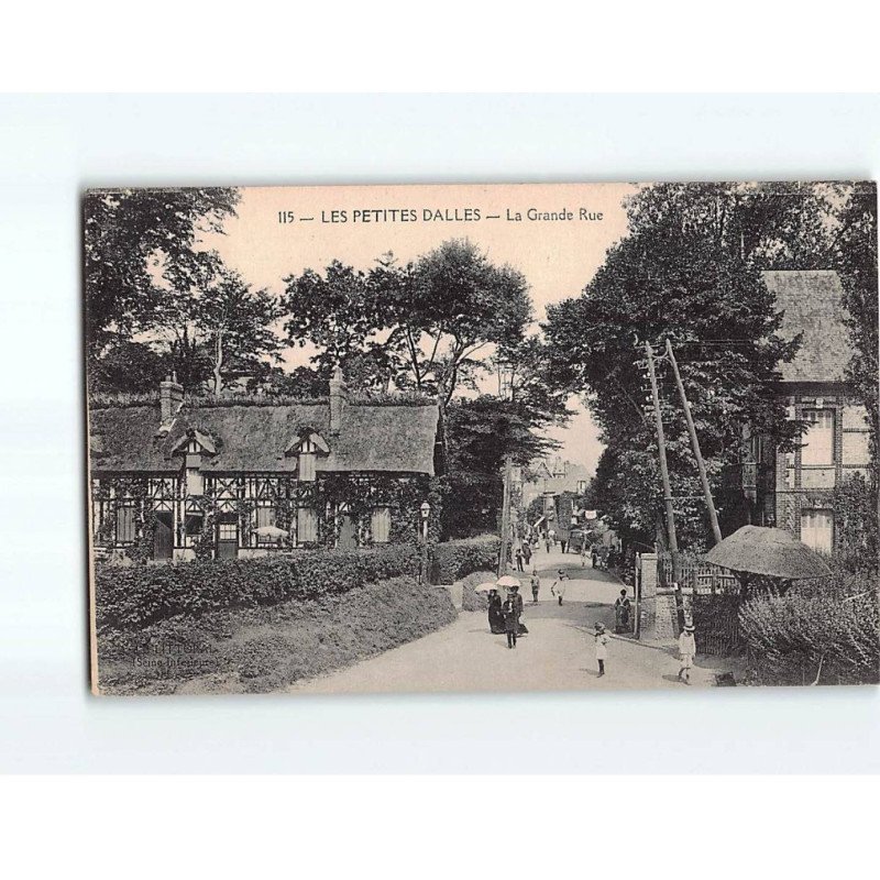 LES PETITES DALLES : La Grande Rue - très bon état