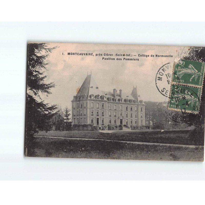 MONTCAUVAIRE : Collège de Normandie, Pavillon des Pommiers - état
