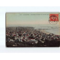 LE HAVRE : Panorama et Entrée du nouveau port - état