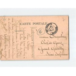 OCQUEVILLE : Entrée du Château de Catteville - état