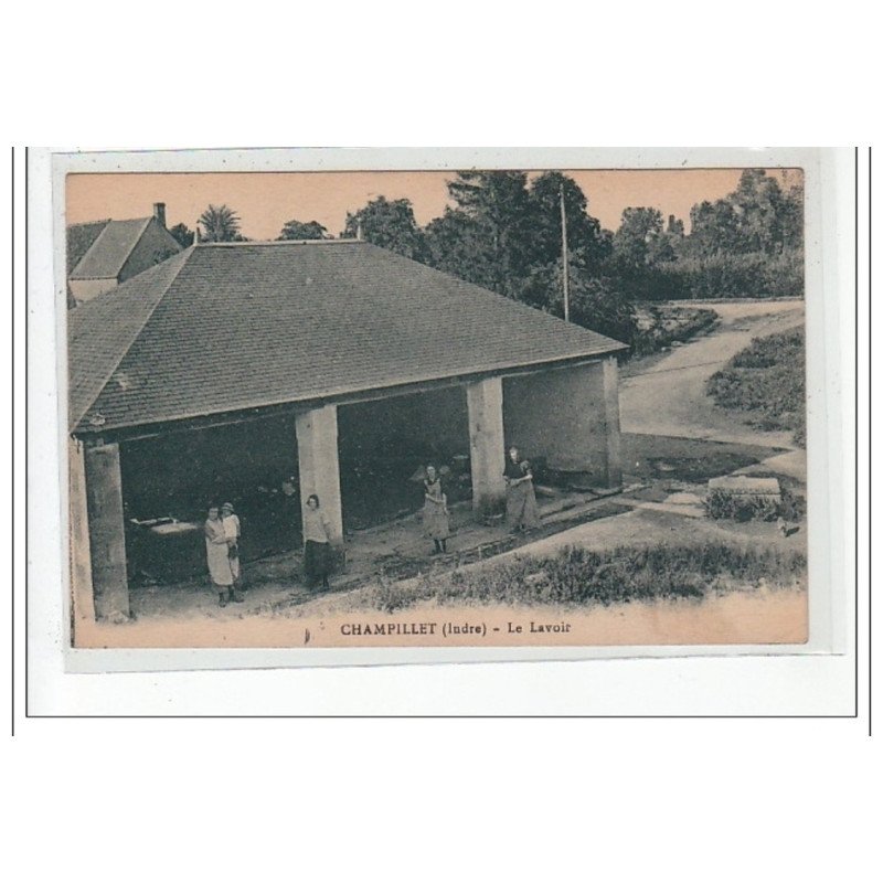 CHAMPILLET : le lavoir - tres bon état