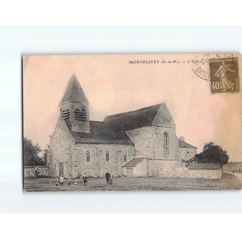 MONTOLIVET : L'Eglise - état