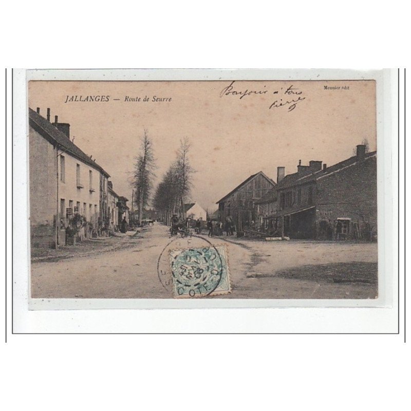 JALLANGES : route de seurre - très bon état