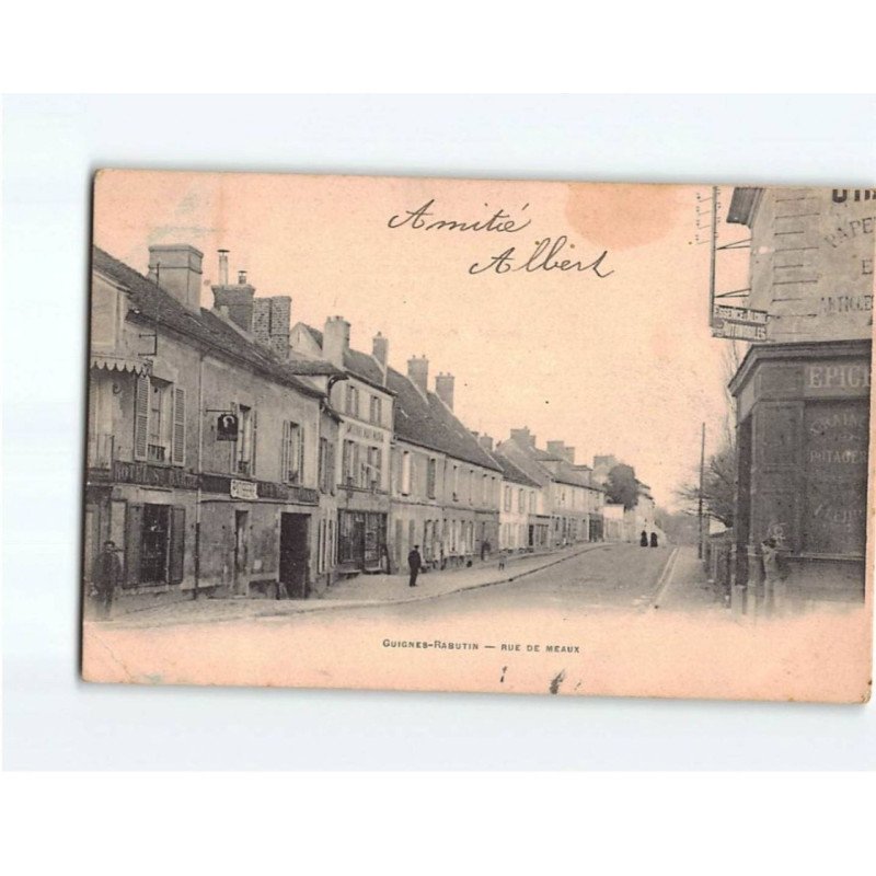 GUICHE RABUTIN : Rue de Meaux - état