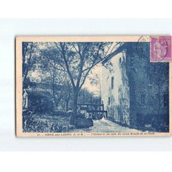 GREZ SUR LOING : L'Ecluse et un coin du vieux moulin de la Fosse - état