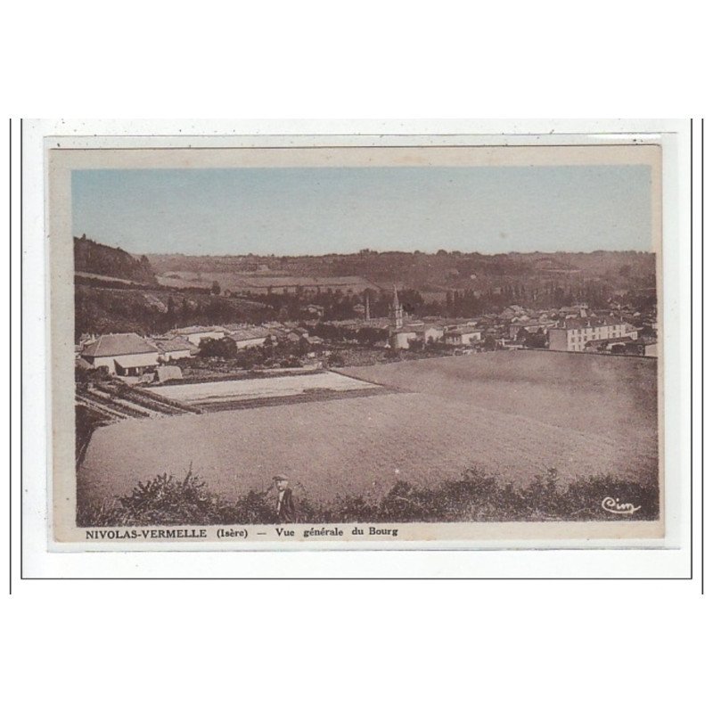 NICOLAS-VERMELLE : vue generale du bourg - tres bon état
