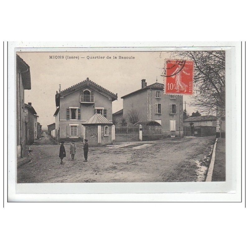 MIONS : quarter de la bascule - tres bon état