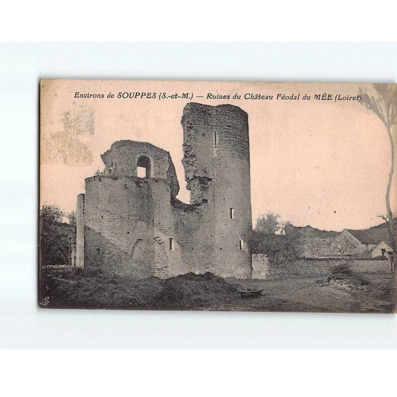 Ruines du Château Féodal du Mée - état