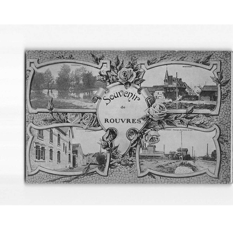 ROUVRES : Carte Souvenir - état