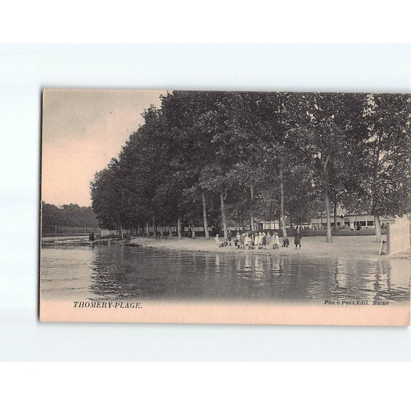 THOMERY : La plage - état