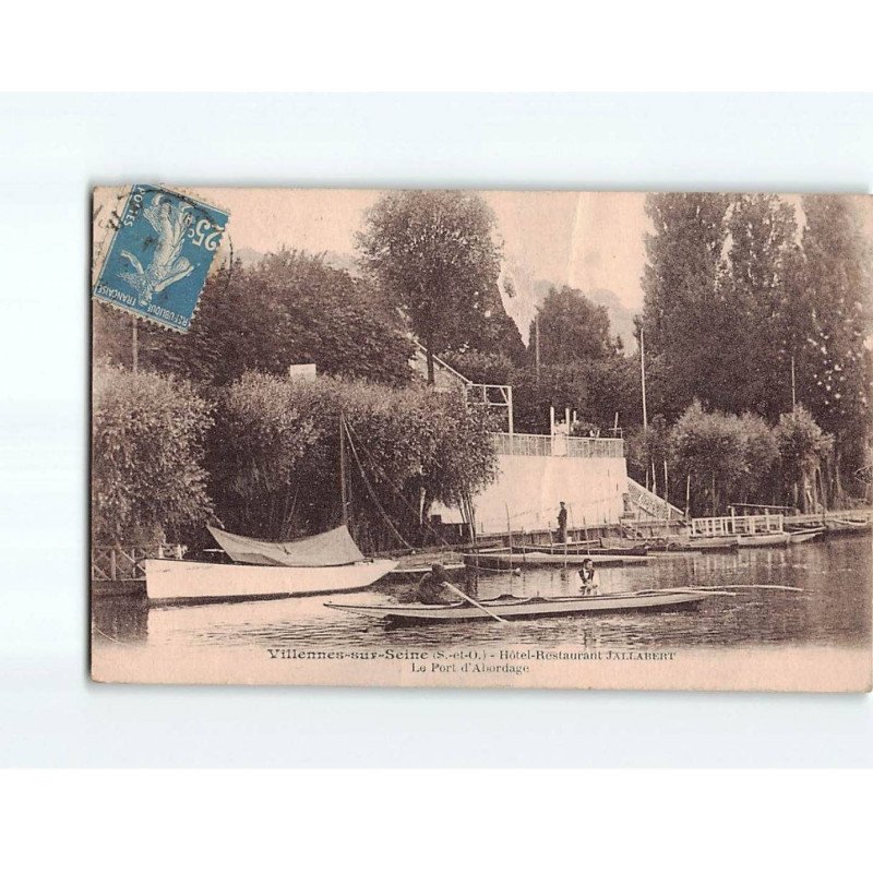 VILLENNES SUR SEINE : Hôtel Restaurant Jallabert, le port d'abordage - état