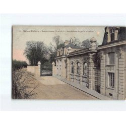 Château Dubarry, LOUVECIENNES : Guichets de la grille d'entrée - état