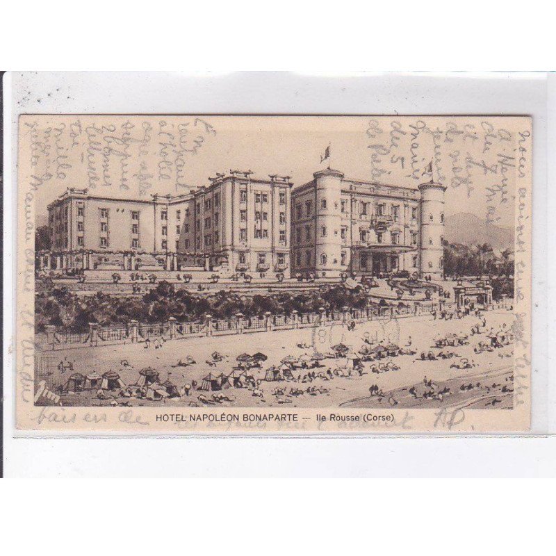 ILE ROUSSE: hôtel napoléon bonaparte - très bon état