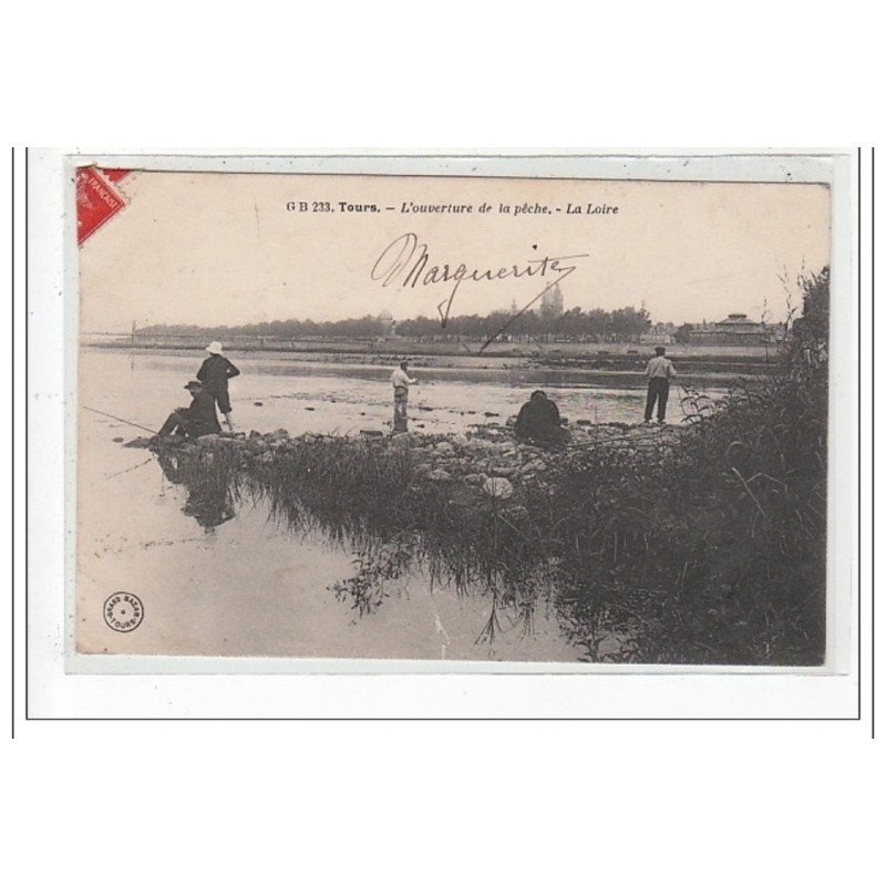 TOURS : l'ouverture de la peche - tres bon état