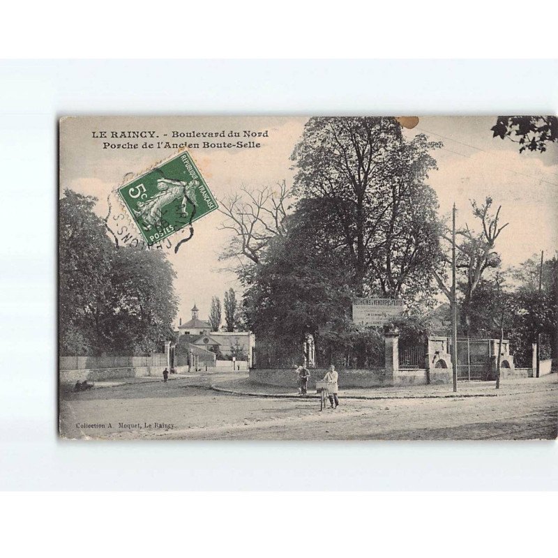 LE RAINCY : Boulevard du Nord, Porche de l'Ancien Boute Selle - état