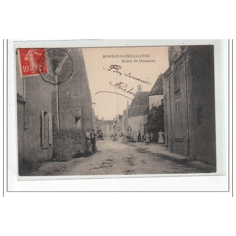 MOREST-SAINT-CLAUDE : route du huisseau - tres bon état