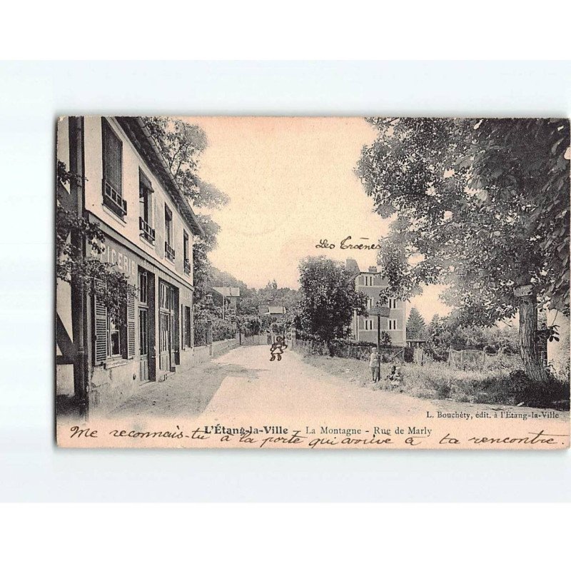 L'ETANG LA VILLE : La Montagne, rue de Marly - état