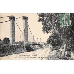 GRAY - Le Pont Suspendu - état