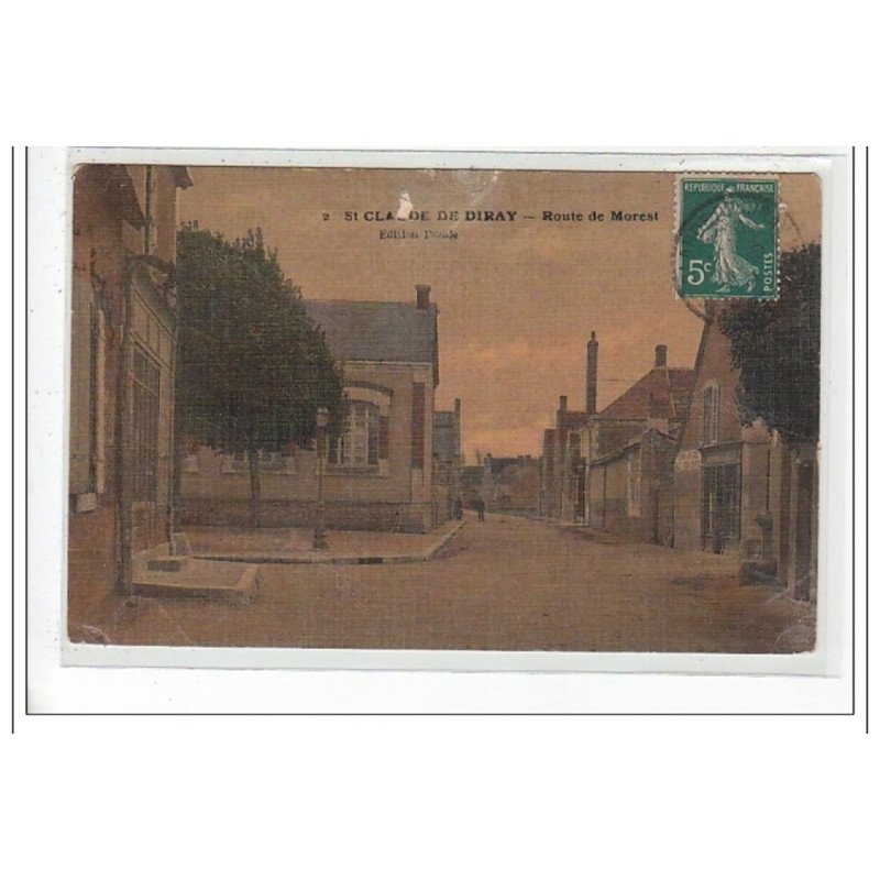 St-CLAUDE DE DIRAY : route de morest - état