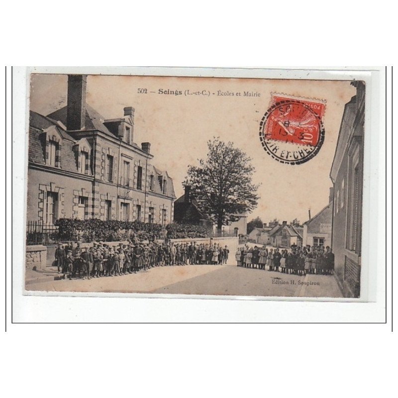SOINGS : ecoles et mairie - tres bon état