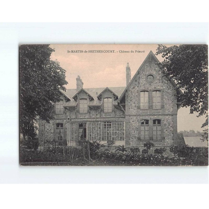 SAINT MARTIN DE BRETHENCOURT : Château du Prieuré - état